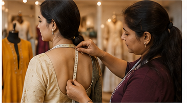 Tailoring work at Rivalaya